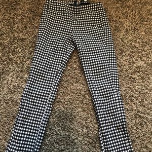 Gingham pants